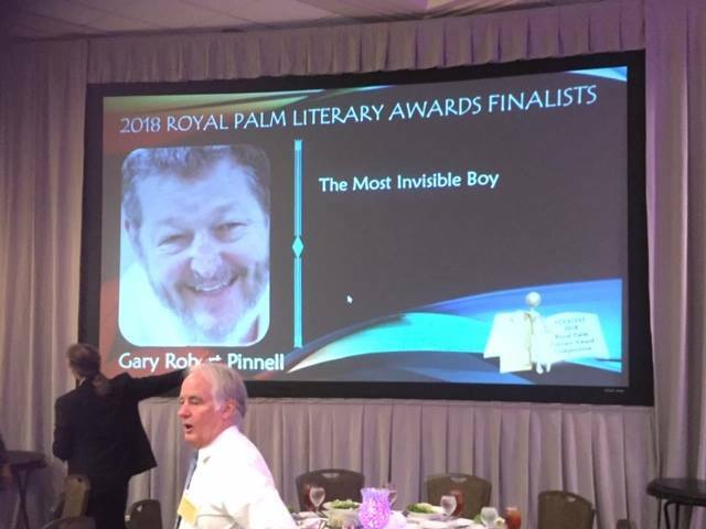 Gary Pinnell wins the third best historical novel in Florida, 2018
